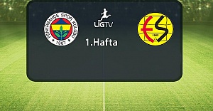 Fenerbahçe Eskişehirspor Maçta 2 gol 1 Kırmızı var Özet ve Goller Fenerbahçe Fırtınası