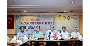 "İş Kazaları Kader Değildir" projesi İstanbul tanıtım toplantısı gerçekleşti